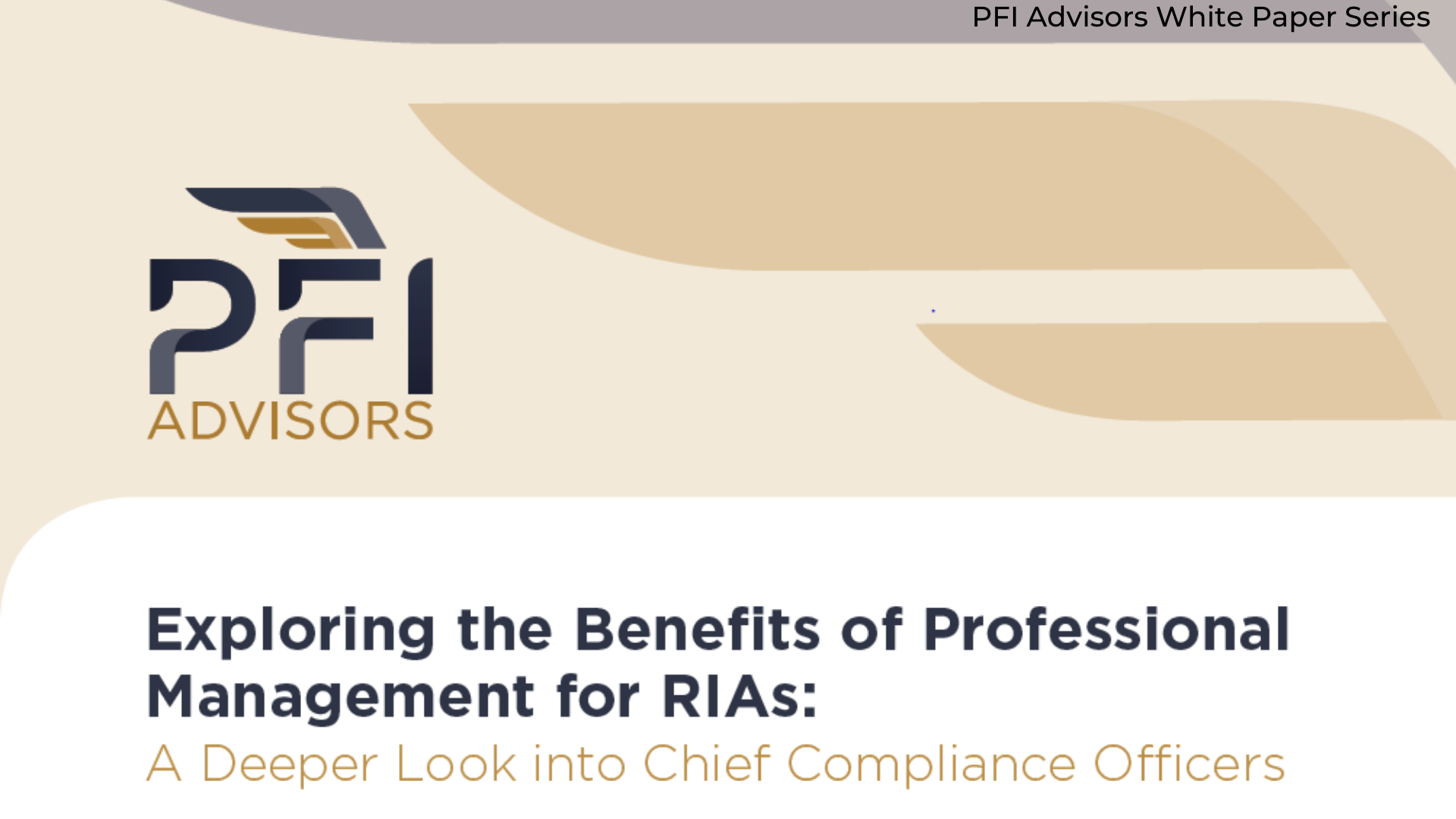 A Deeper Look Into The Role of  Chief Compliance Officers at RIAs